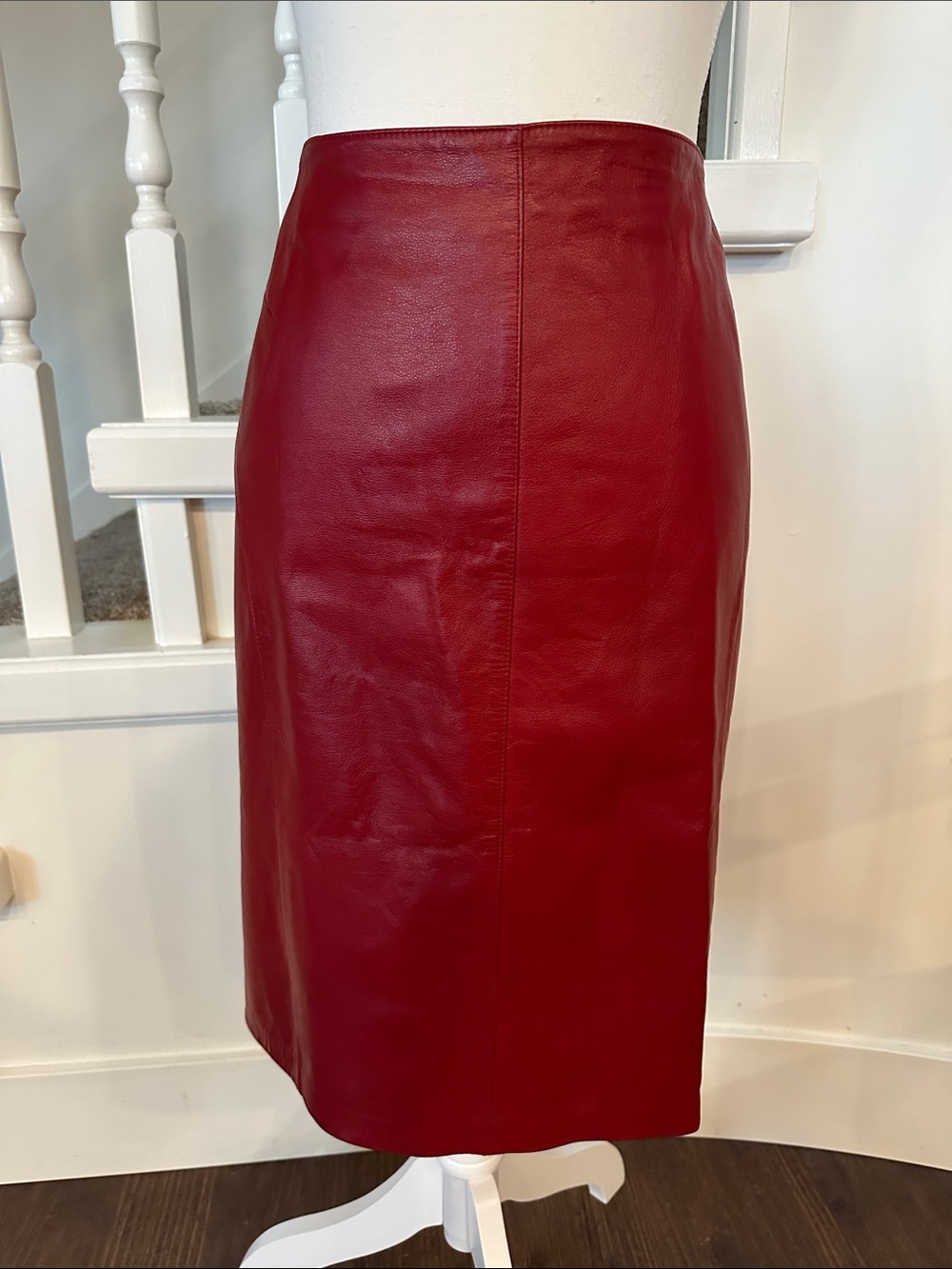 Danier red skirt